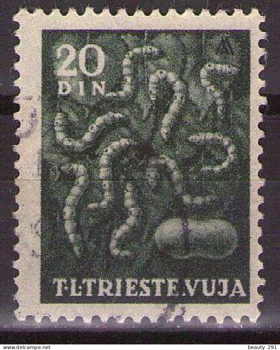 ITALIA - Trieste-Zona B - 1950 Mi  43 ANIMALS,ANIMALI DOMESTICI  - USED - Oblitérés