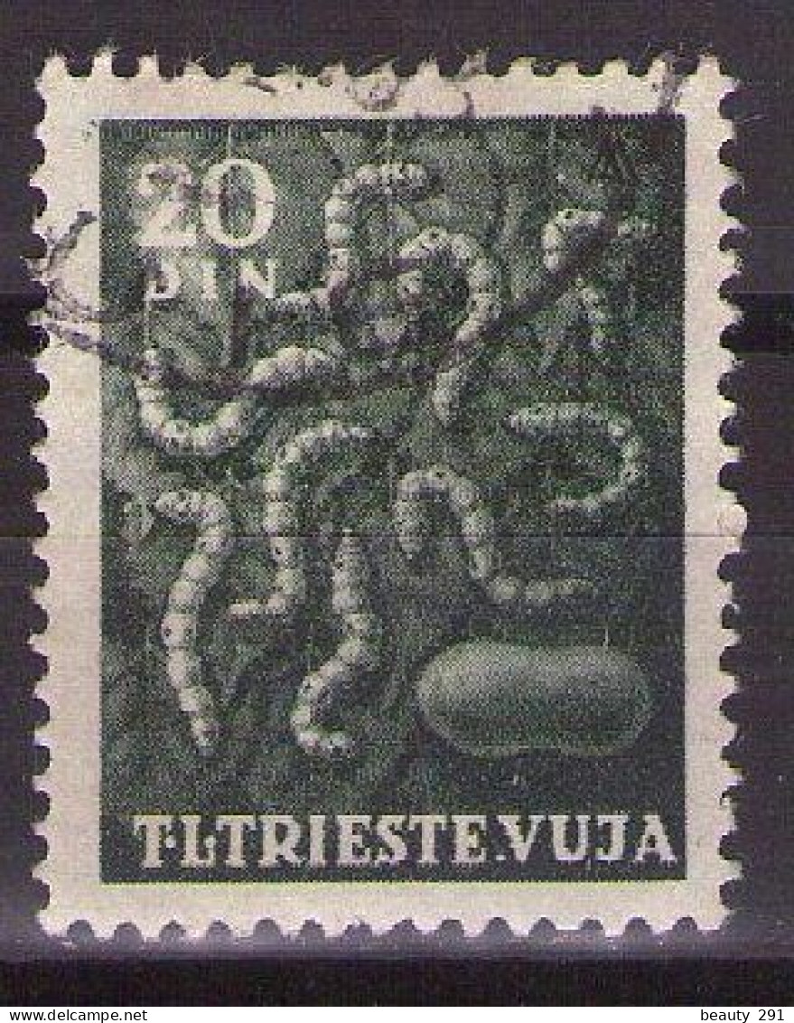 ITALIA - Trieste-Zona B - 1950 Mi  43 ANIMALS,ANIMALI DOMESTICI  - USED - Usati