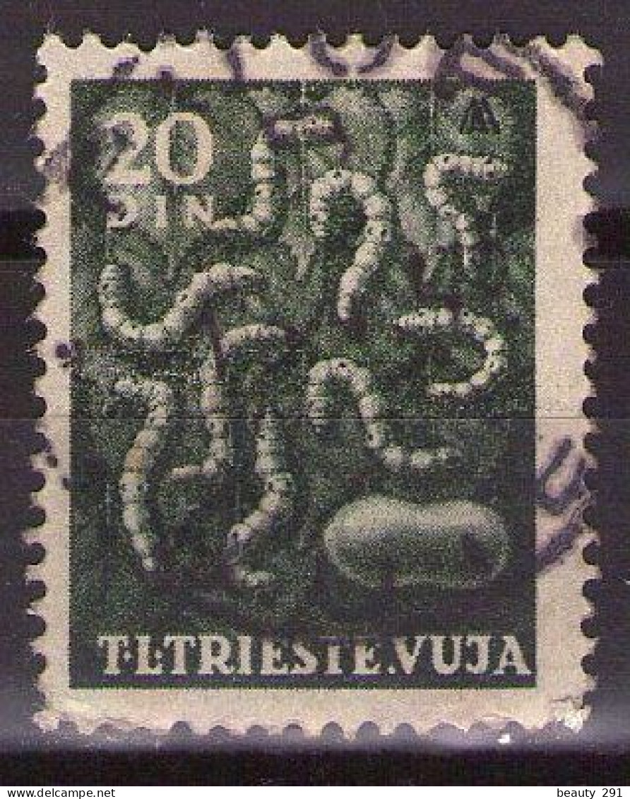 ITALIA - Trieste-Zona B - 1950 Mi  43 ANIMALS,ANIMALI DOMESTICI  - USED - Afgestempeld