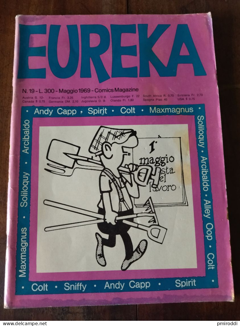 Eureka N. 19, Editoriale Corno, 1969, Da Reso - Humor