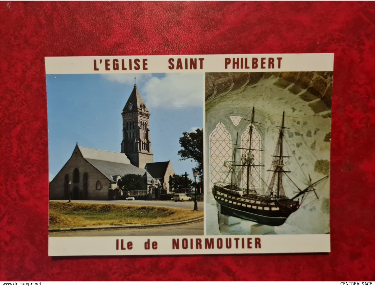 CARTE NOIRMOUTIER EGLISE SAINT PHILBERT - Noirmoutier