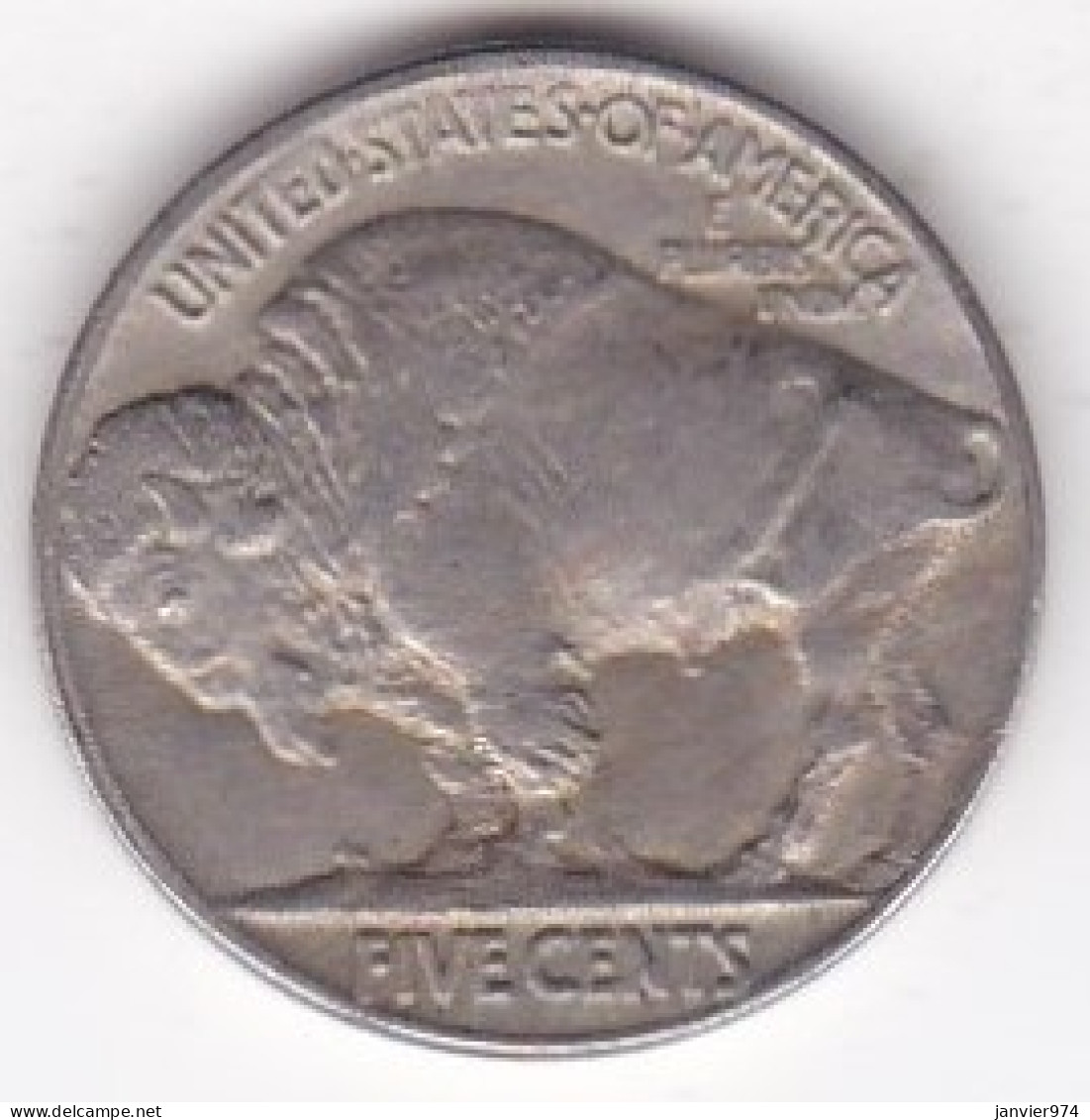 ETATS-UNIS. FIVE CENTS 1917 . BUFFALO - 1913-1938: Buffalo