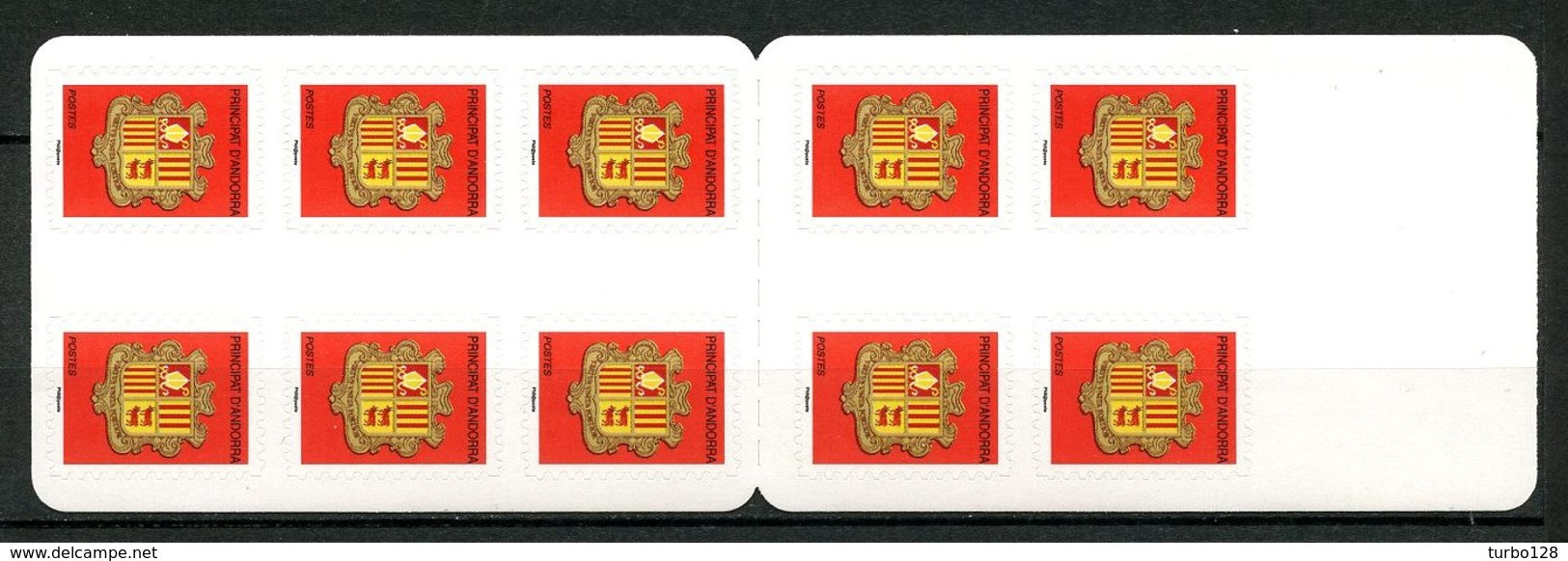 ANDORRE 2007 Carnet N° 13 ( 638 X 10 ) ** Neuf MNH Superbe C 20 € Armoiries Faune Vaches Animaux Coats Of Arms - Libretti
