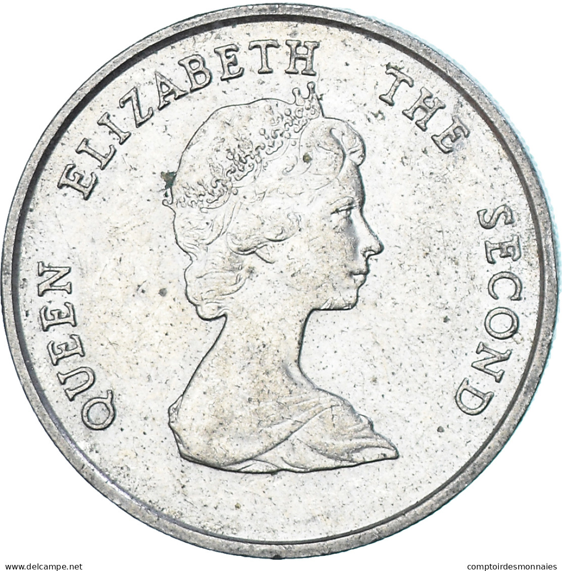 Monnaie, Etats Des Caraibes Orientales, 25 Cents, 1989 - Ostkaribischer Staaten