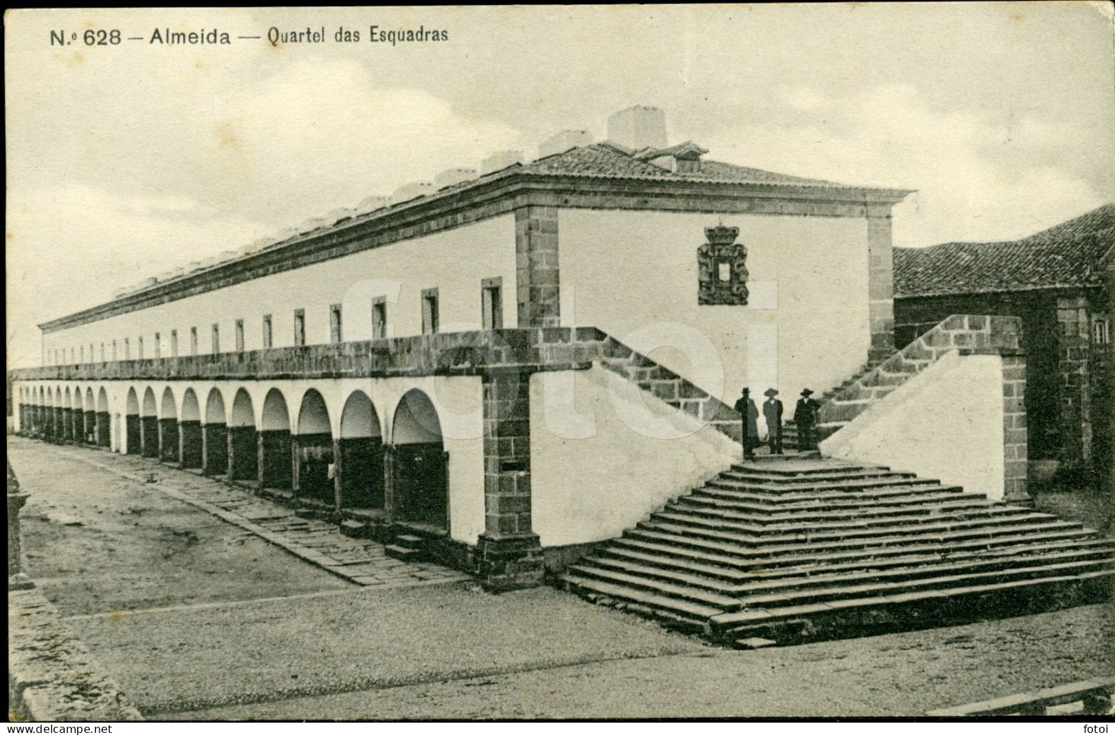 1910 CARTE POSTALE ALMEIDA GUARDA BEIRA ALTA PORTUGAL QUARTEL MILITAR POSTCARD TARJETA POSTAL - Guarda