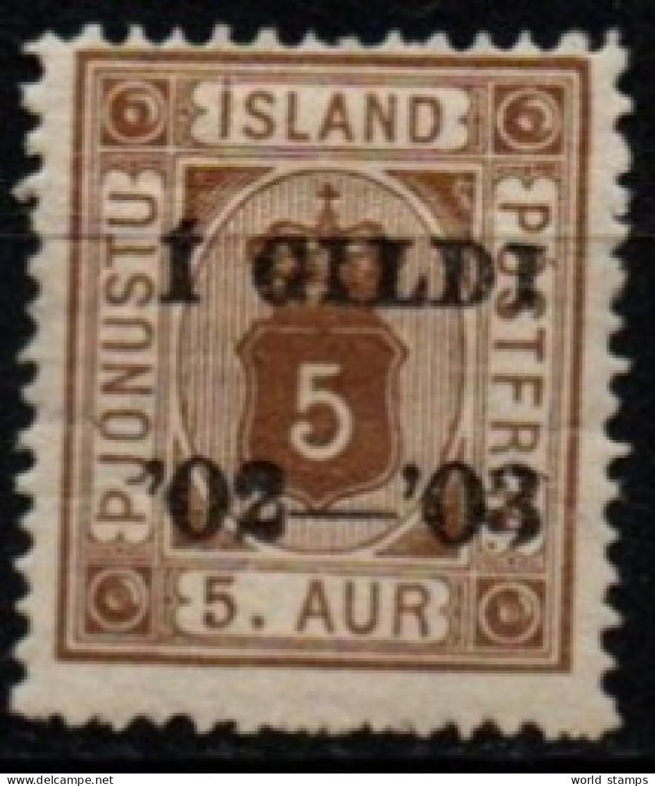 ISLANDE 1902 * DENT 14x13.5 - Servizio