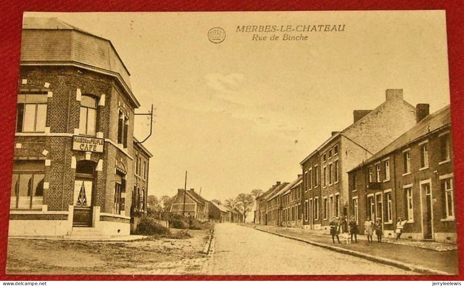 MERBES-LE-CHÂTEAU - Rue De Binche - Merbes-le-Chateau