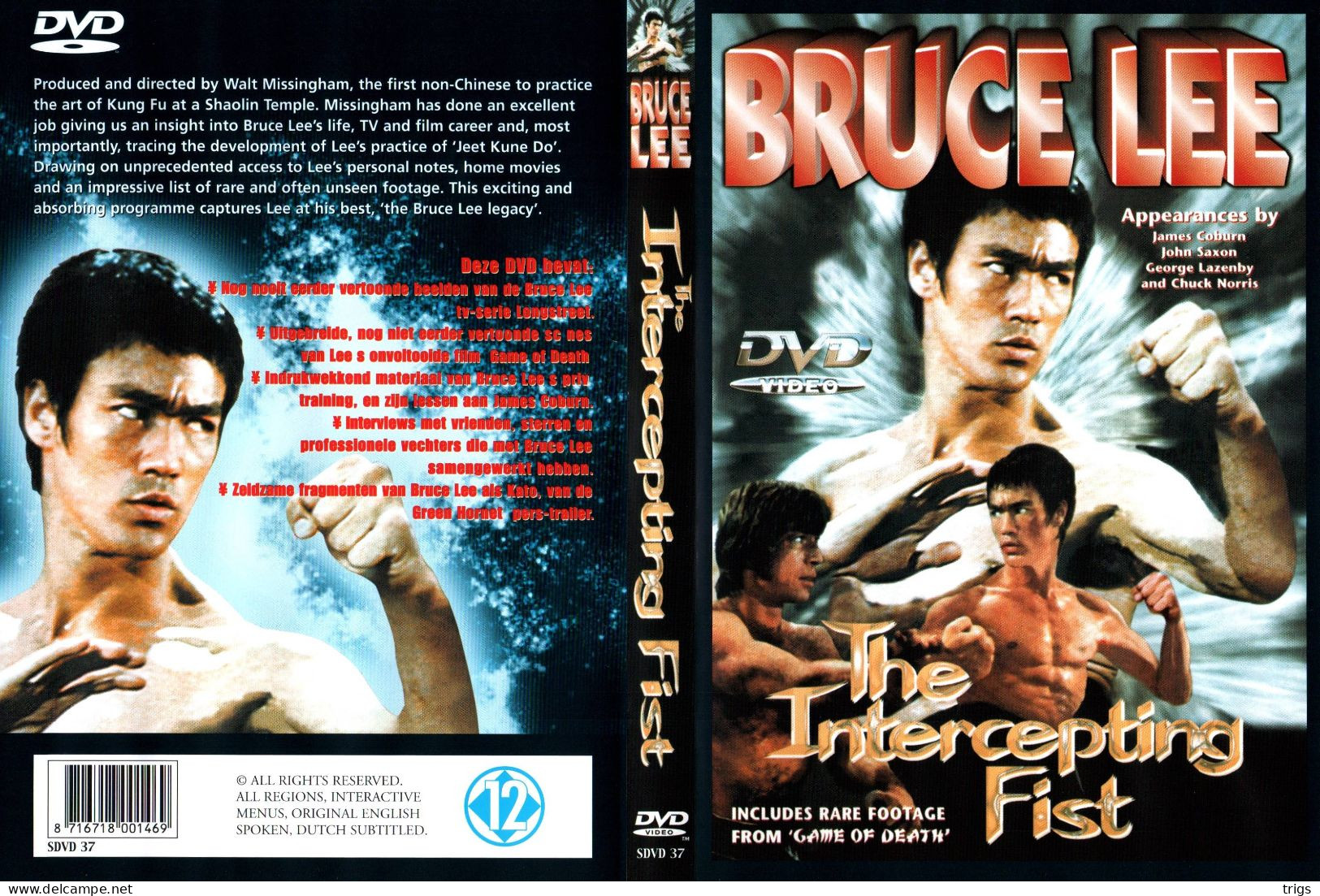 DVD - Bruce Lee: The Intercepting Fist - Documentaires
