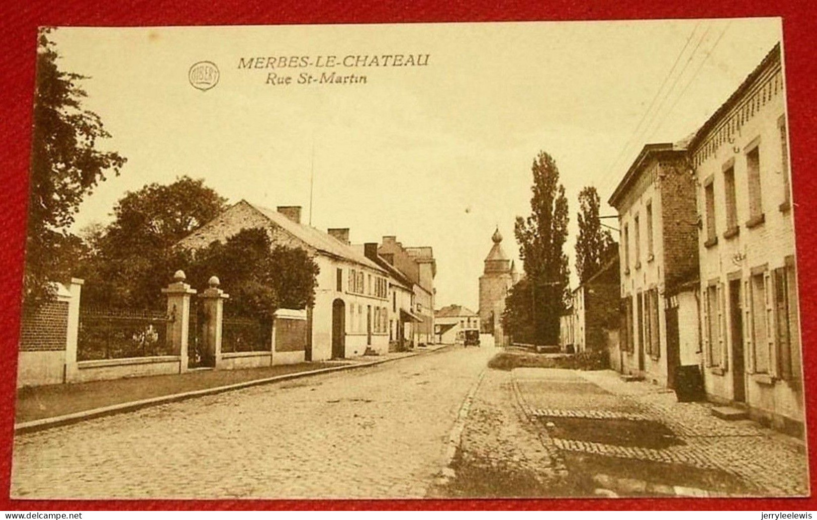 MERBES-LE-CHÂTEAU -    Rue St-Martin - Merbes-le-Chateau