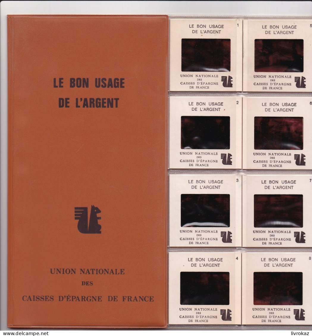 Le Bon Usage De L'argent Union Nationale Des Caisses D'épargne De France 20 Diapos + Livret De Commentaires - Diapositives