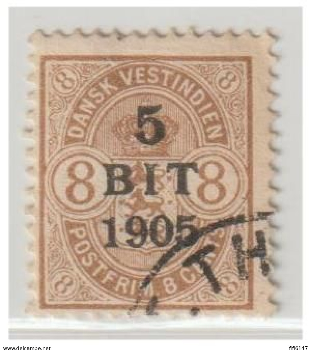 DANEMARK -- West Indies - Facit N° 31oblitéré  -- - Denmark (West Indies)