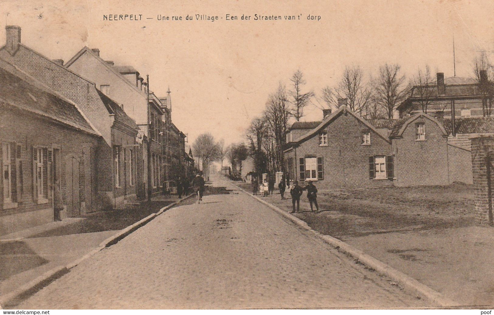 Neerpelt : Een Der Straeten Van 't Dorp  --- 1926 - Neerpelt