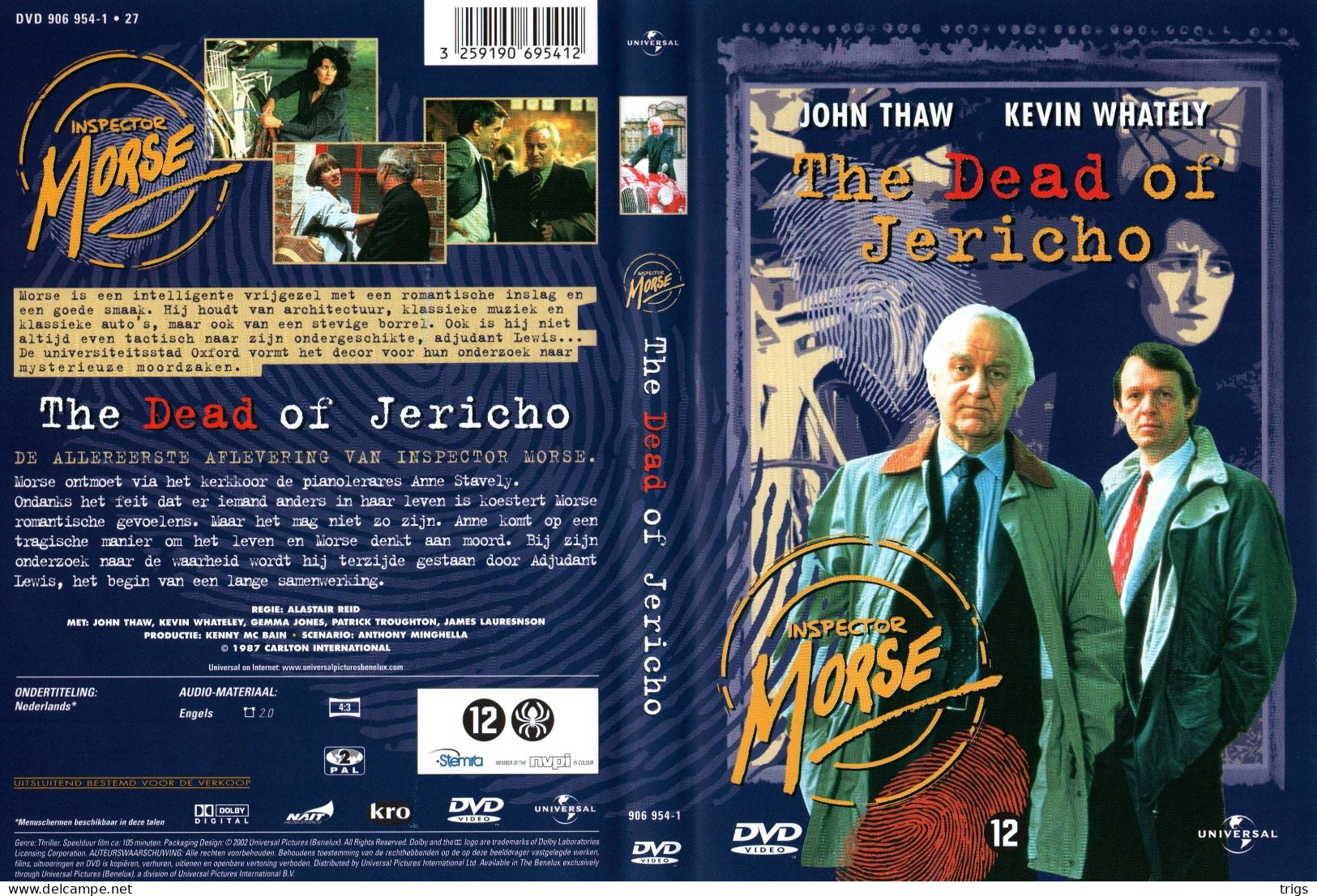 DVD - The Dead Of Jericho - Krimis & Thriller