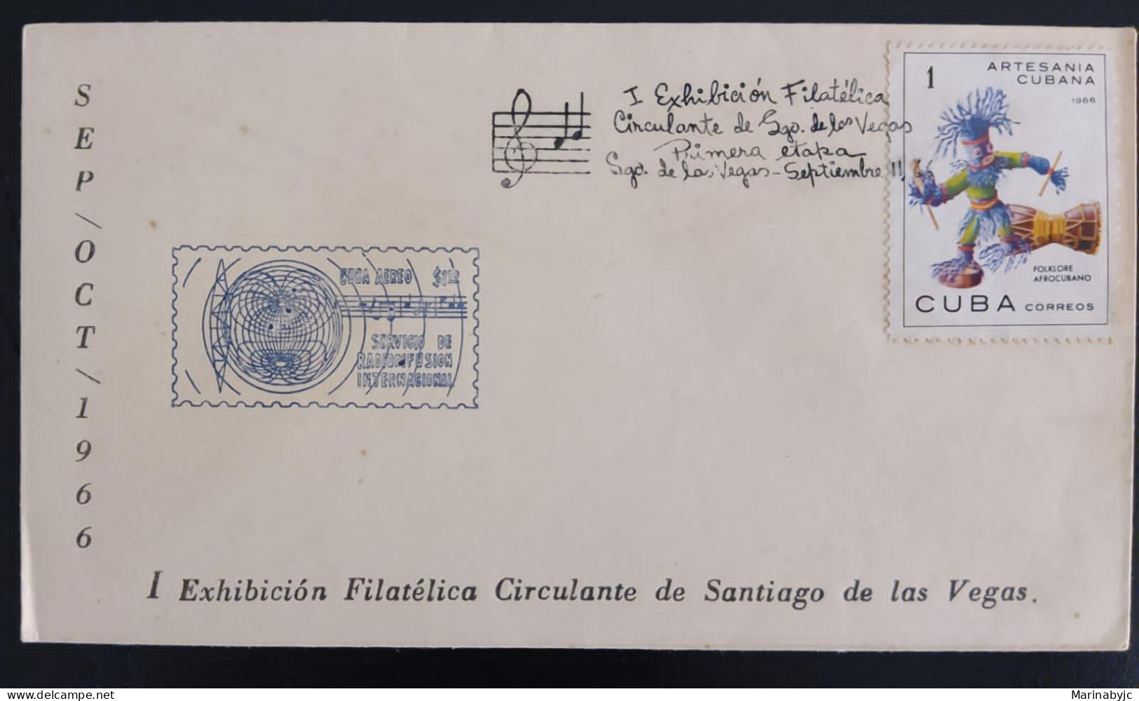 SD)CUBA. MUSIC. FOLKLORE. FDC. - Collections, Lots & Séries