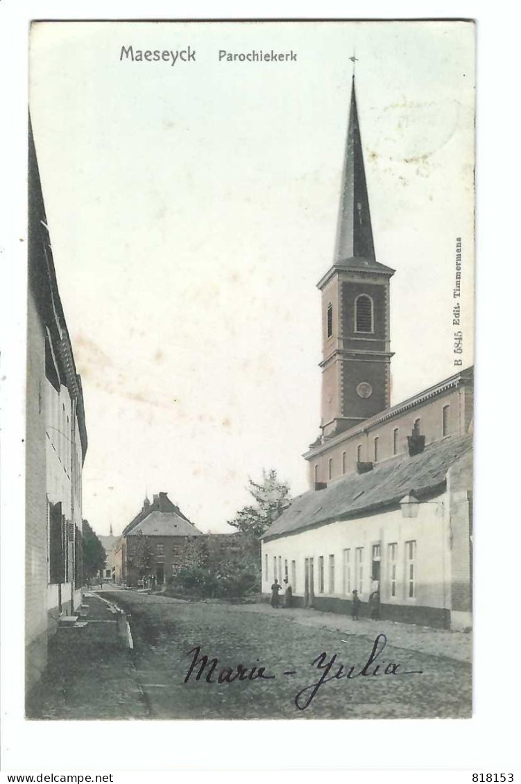 Maaseik  Maeseyck    Parochiekerk  1906 - Maaseik