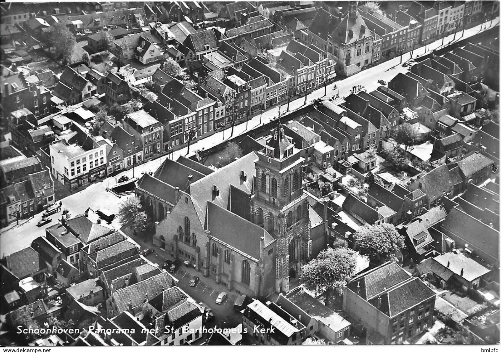 Schoonhoven, Panorama Met St Bartholomeus Kerk - Schoonhoven