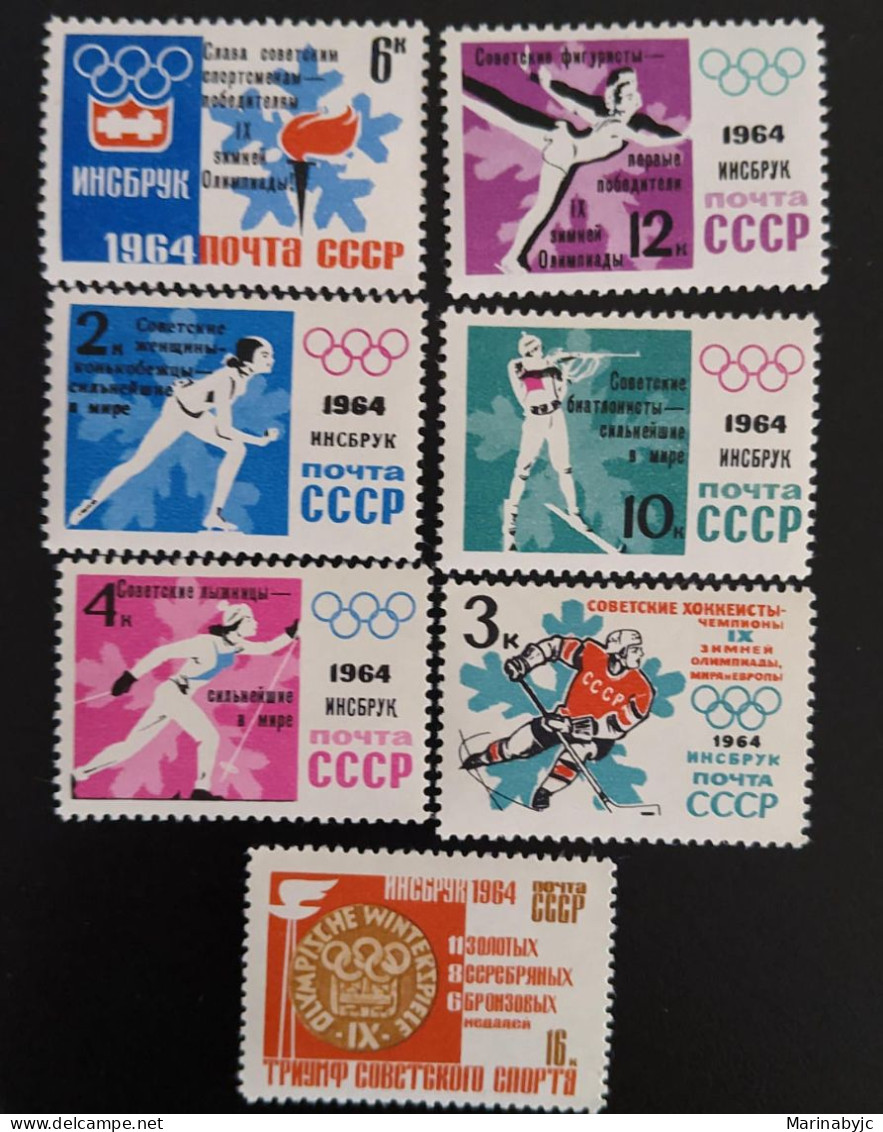SD)RUSSIA. OLYMPICS. FIGURE SKATING. SHOT. MNH. - Collections
