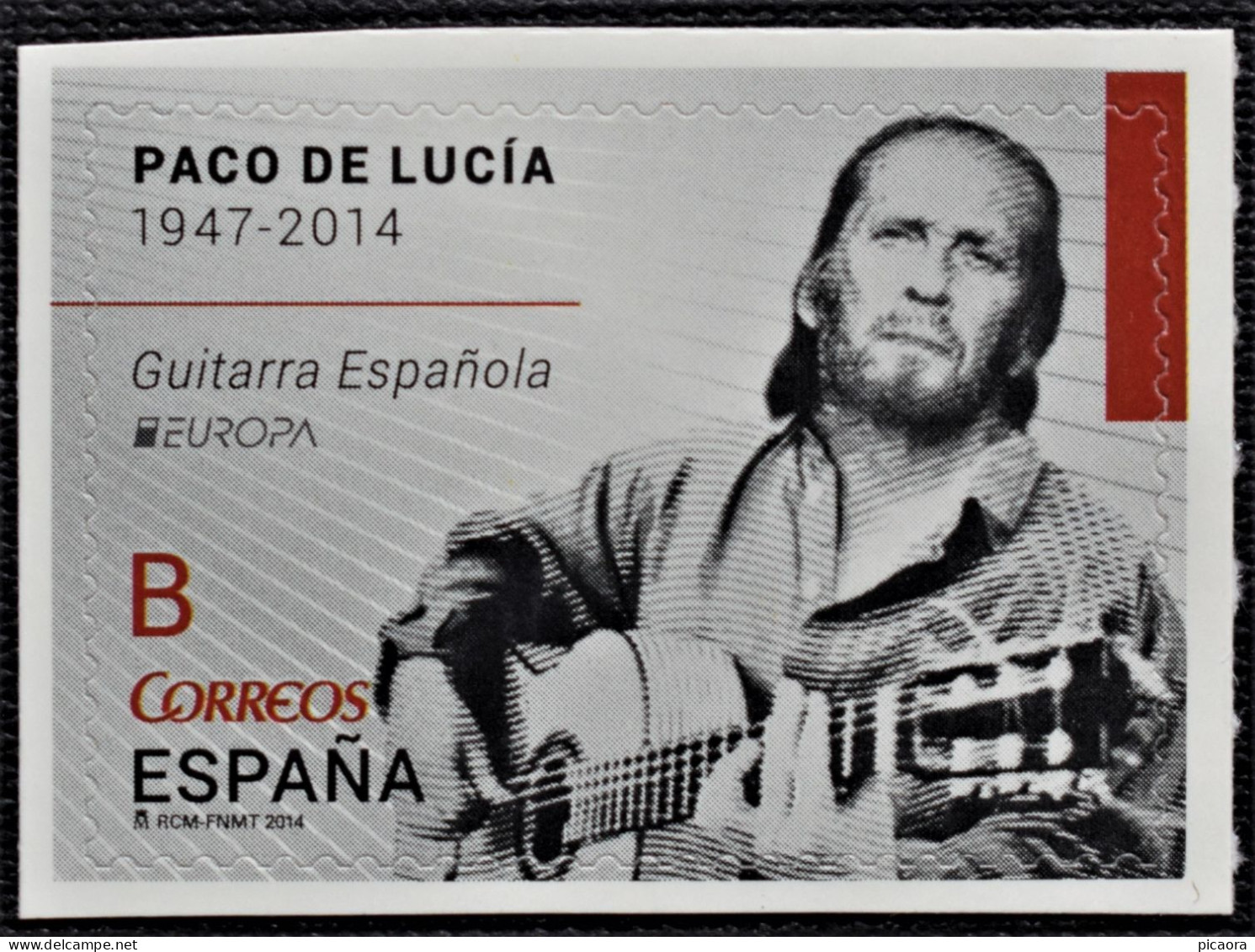 España Spain EUROPA CEPT 2014 Guitarra Española Paco De Lucía   Mi 4878 Yv 4583 Edi 4884 Nuevo New MNH ** - 2014