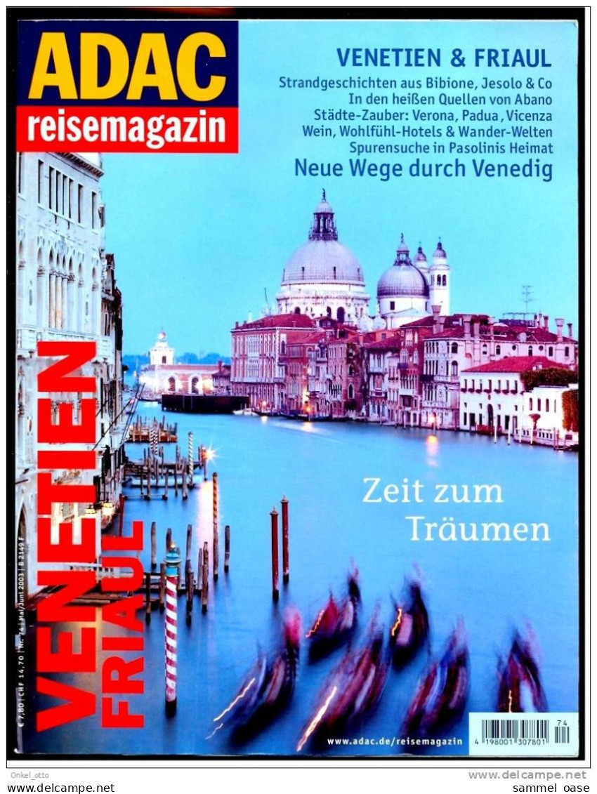 Venetien - Friaul ADAC Reisemagazin - Strandgeschichten - Reizen En Ontspanning