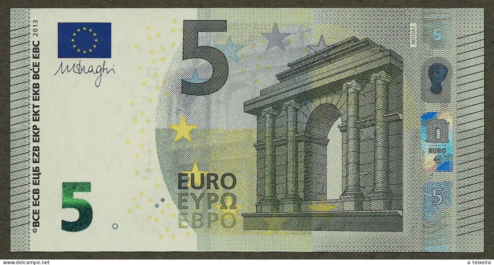 Autriche - 5 Euro - N010 A1 - NA1111162051 - UNC - 5 Euro