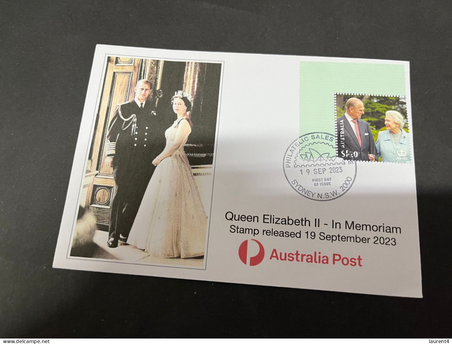 (24-9-2023) (2 U 2) Queen Elizabeth II In Memoriam (special Cover) & Prince Philip (released Date Is 19 September 2023) - Cartas & Documentos