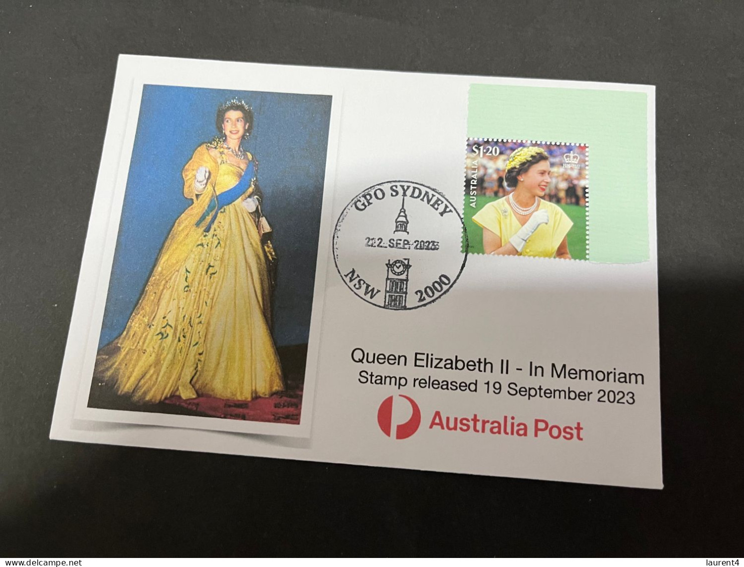 (24-9-2023) (2 U 2 A) Queen Elizabeth II In Memoriam (special Cover) Younger (released Date Is 19 September 2023) - Briefe U. Dokumente