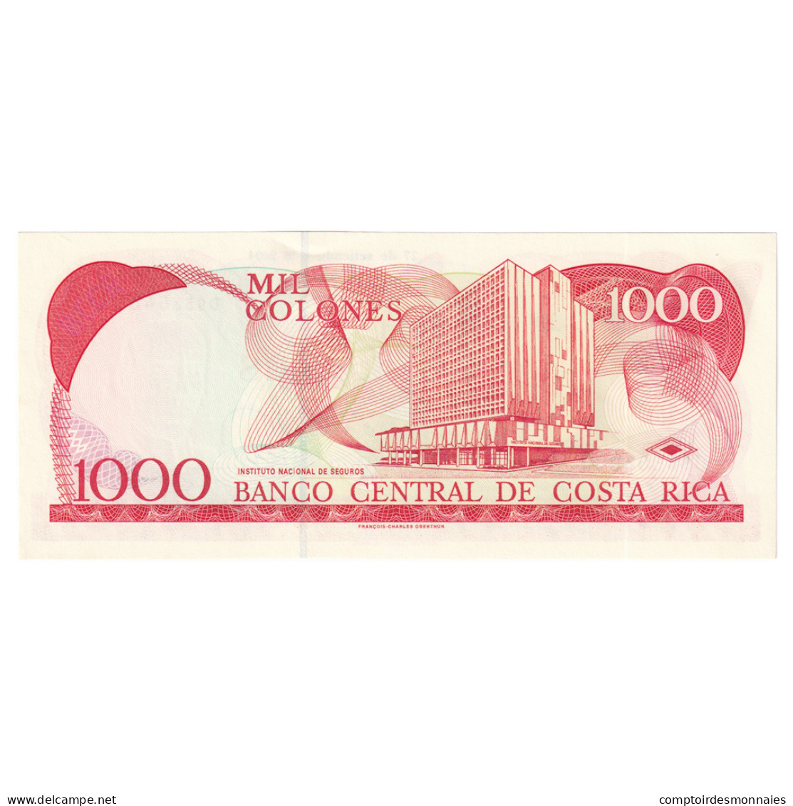 Billet, Costa Rica, 1000 Colones, 2004, 2004-09-27, KM:264e, NEUF - Costa Rica