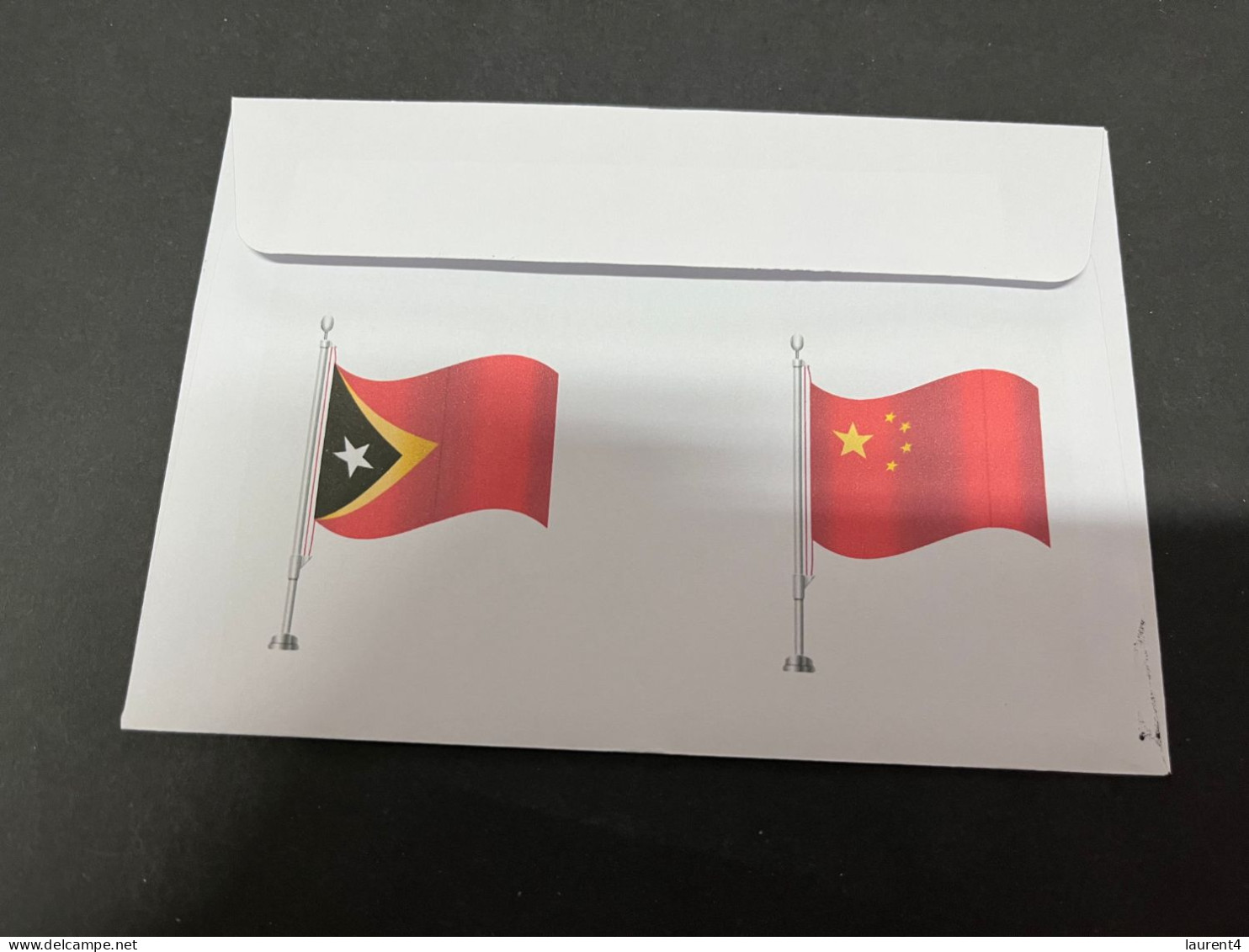 24-9-2023 (2 U 2 A) China President Xi Jinping Welcome Est Timor PM Gusmao In Hangzhou (OZ Stamp) - Timor Oriental