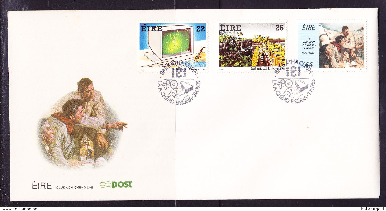 Ireland 1985 Innovations First Day Cover - Unaddressed - Storia Postale