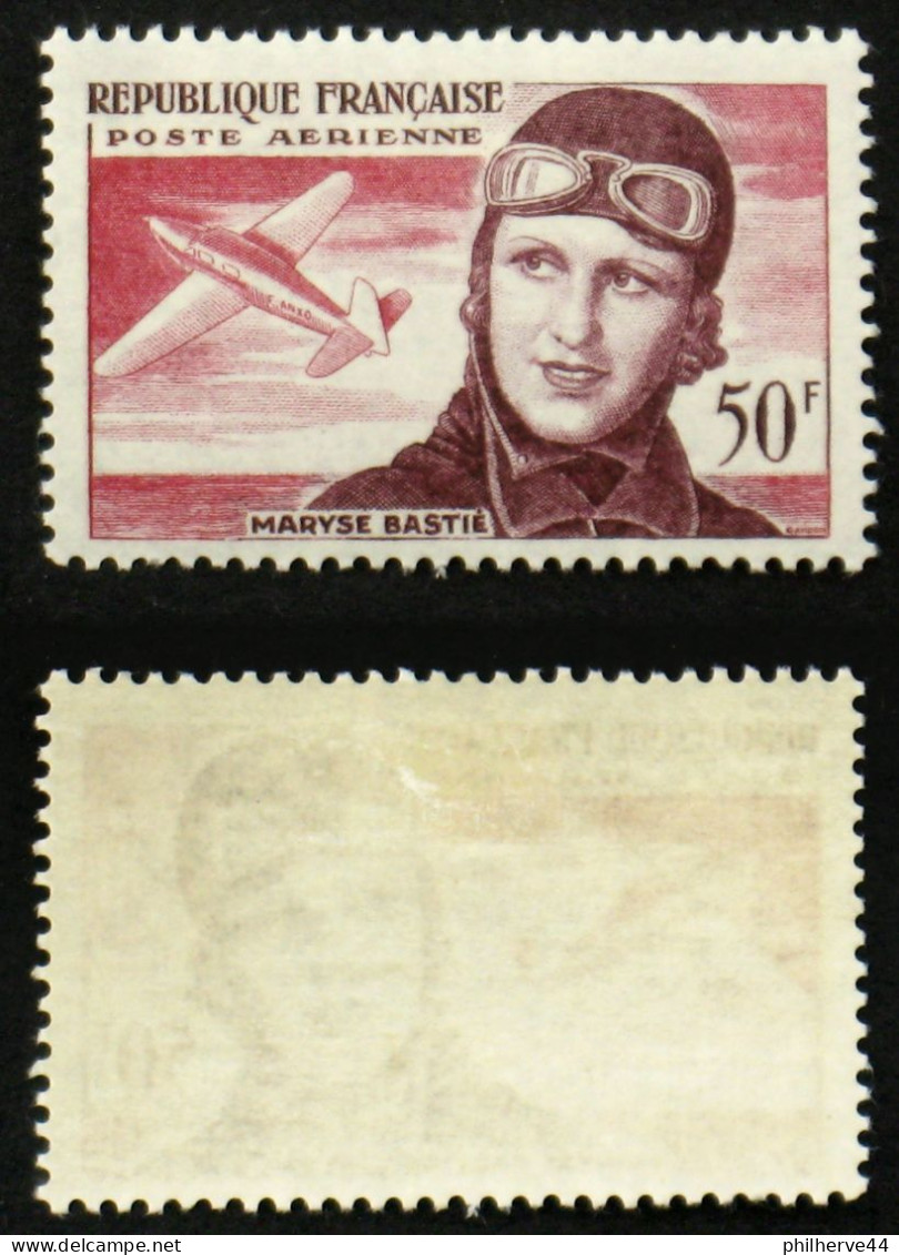 N° PA 34 MARYSE BASTIE Neuf N* TB Cote 5€ - 1927-1959 Postfris