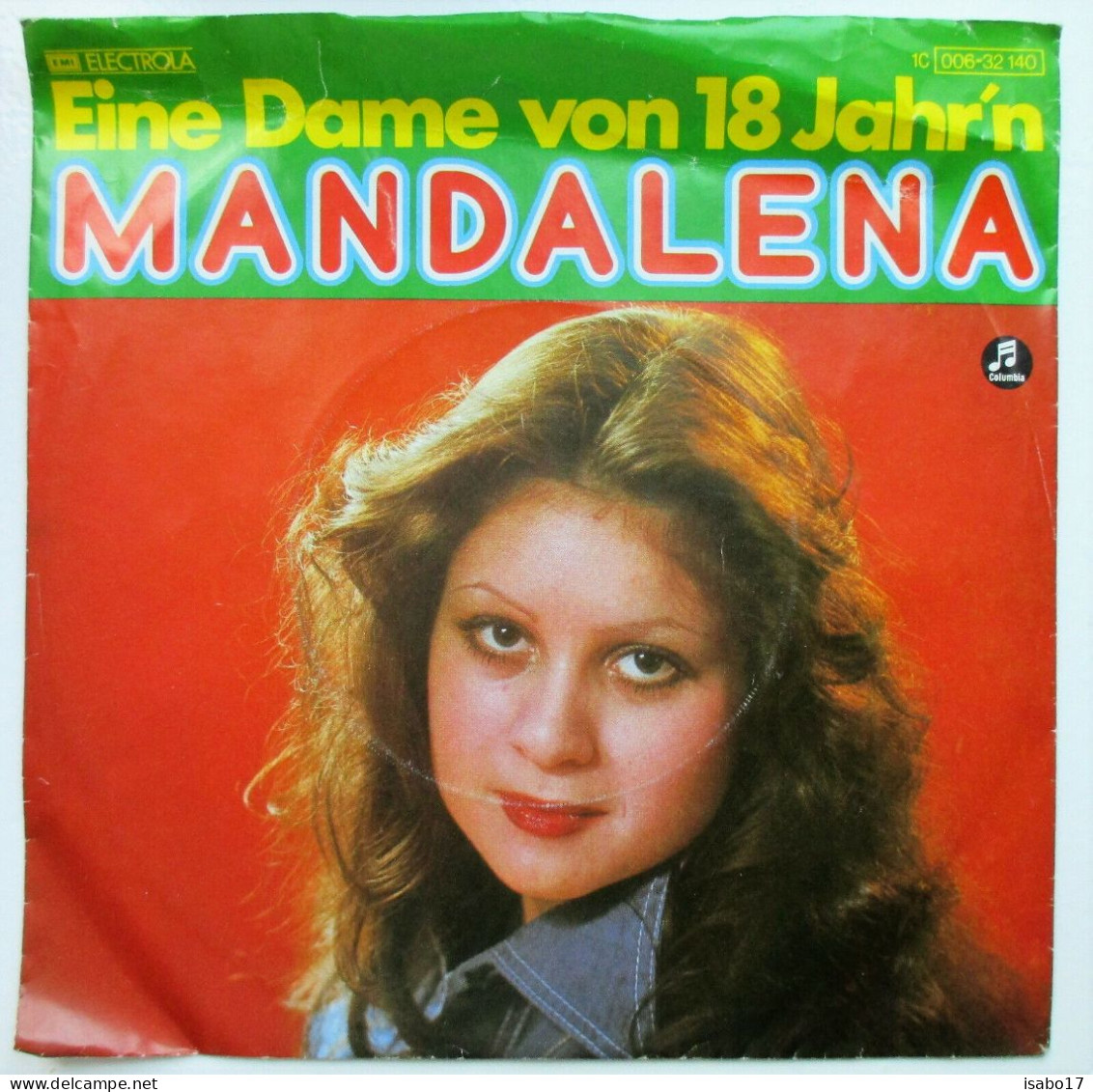 Mandalena – Eine Dame Von 18 Jahr'n Vinyl - Sonstige - Deutsche Musik