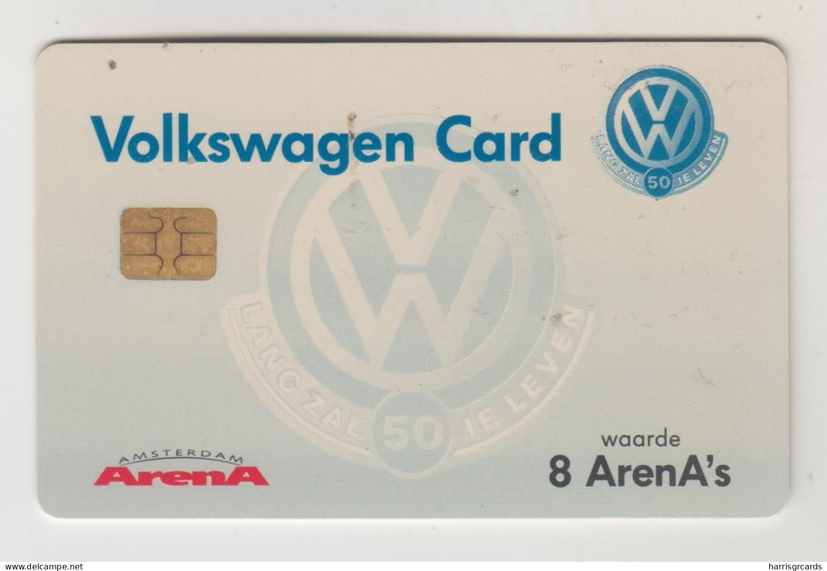 NETHERLANDS - Volkswagen Card, Amsterdam Arena Card 20 €, Used - Andere & Zonder Classificatie