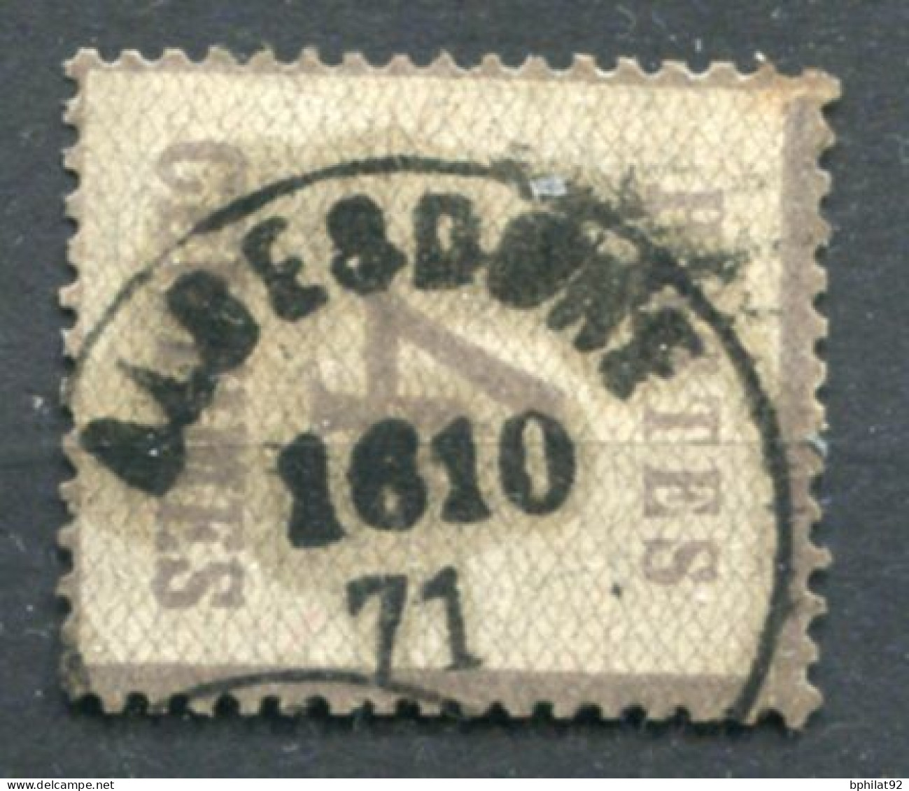 !!! ALSACE LORRAINE, N°3 CACHET D'ALBESDORF - Used Stamps