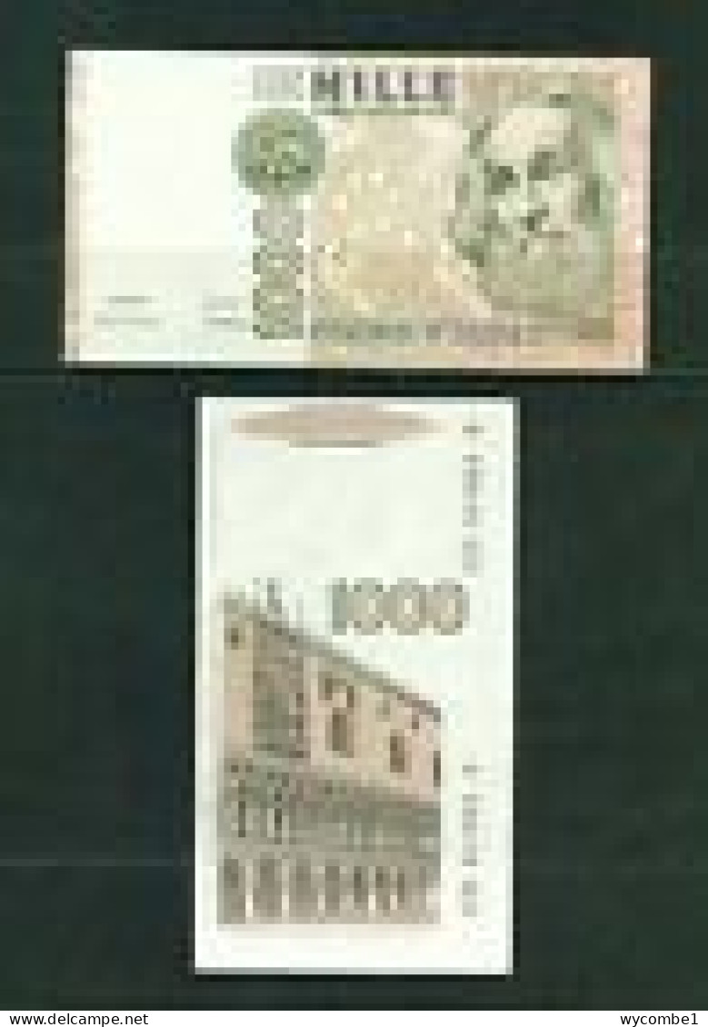 ITALY -  1982 1000 Lira UNC  Banknote - 1000 Lire