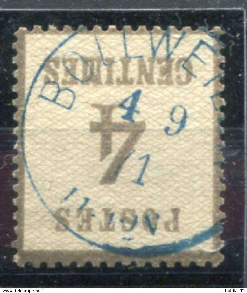 !!! ALSACE LORRAINE, N°3 CACHET DE BOLLWEILER - Gebraucht