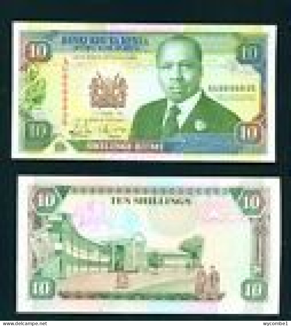 KENYA -  1992 10 Shillings UNC  Banknote - Kenya