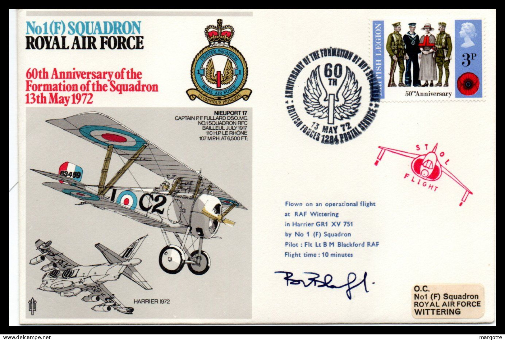 Royal Air Force  N°1(F) - 1971-1980 Decimal Issues