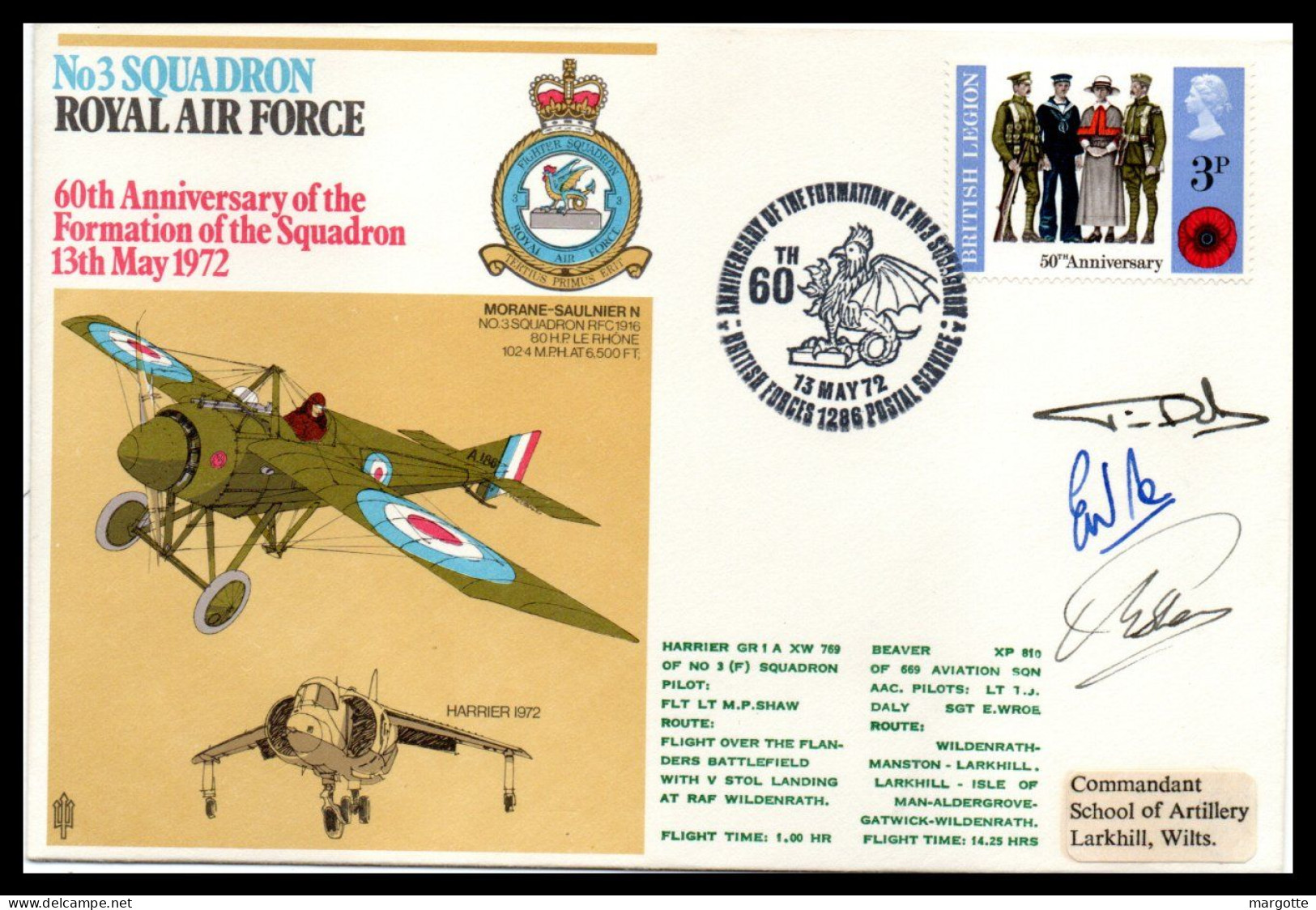 Royal Air Force  N°3 - 1971-1980 Decimal Issues