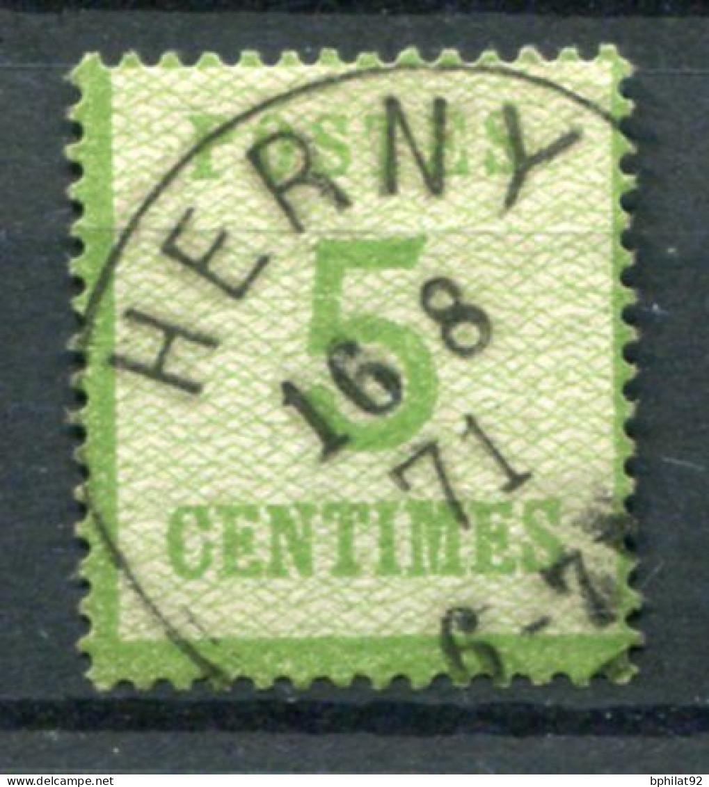 !!! ALSACE LORRAINE, N°4 CACHET DE HERNY (HERLINGEN) - Used Stamps