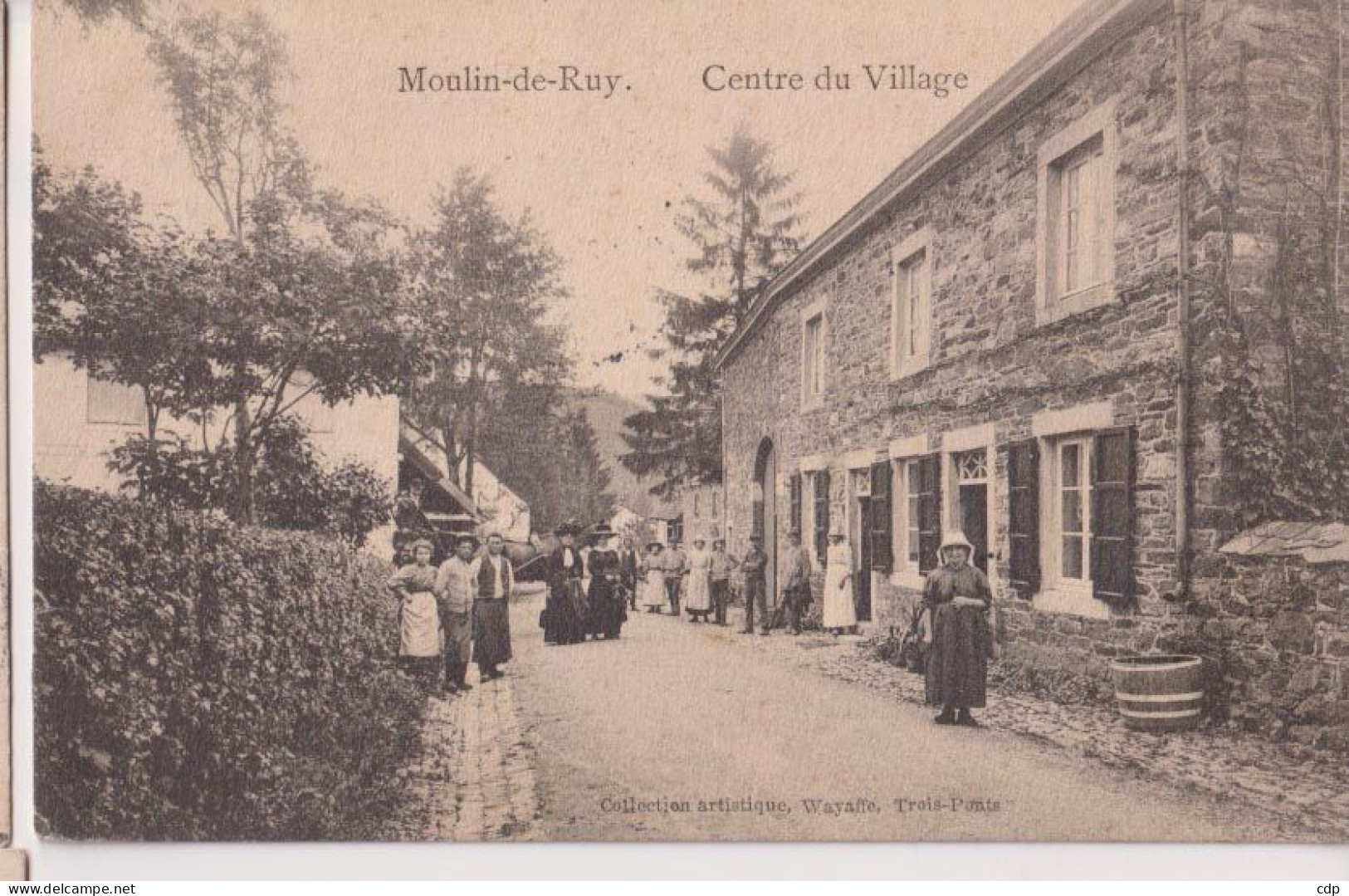 Cpa Moulin De Ruy  1912 - Stoumont