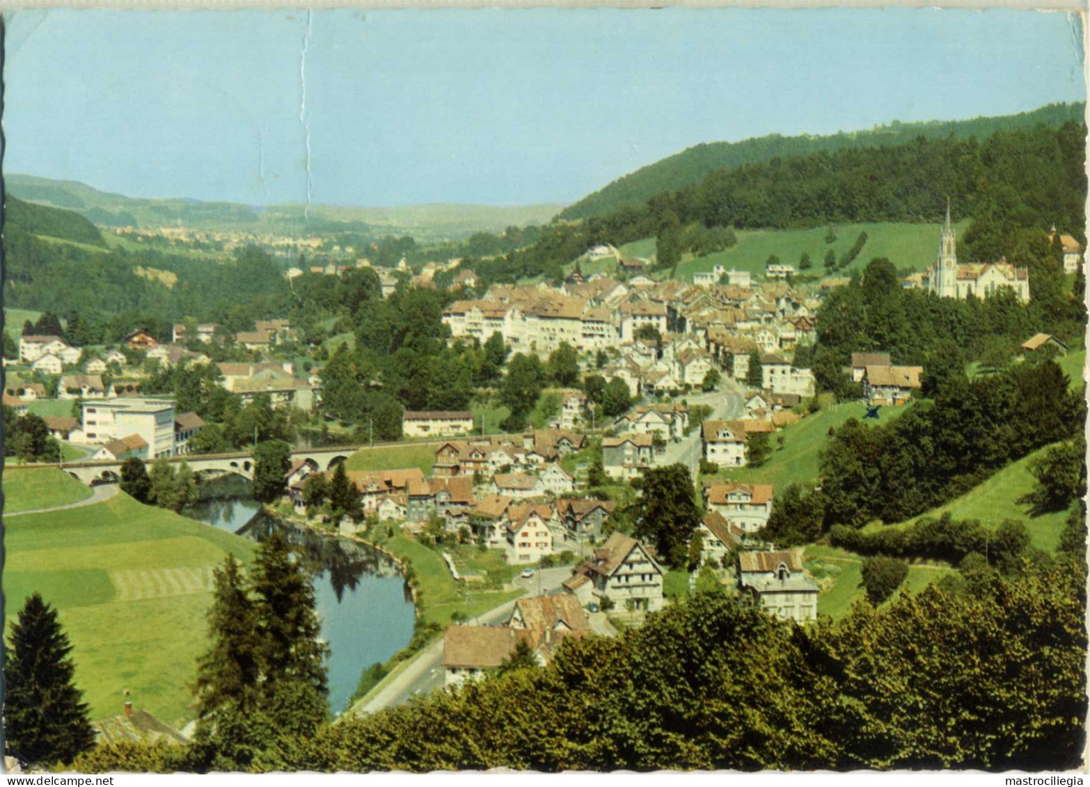 SVIZZERA  SUISSE  SG  LICHTENSTEIG  TOGGENBURG  Panorama - Lichtensteig