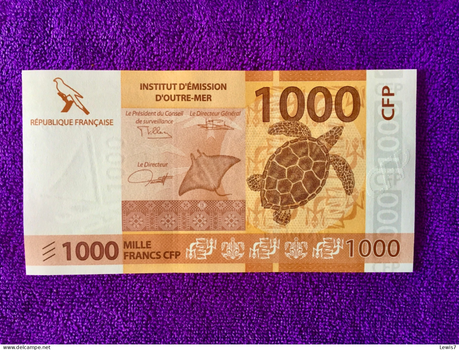 Banknote 1000 Francs XPF - New-Caledonia - Sonstige – Ozeanien