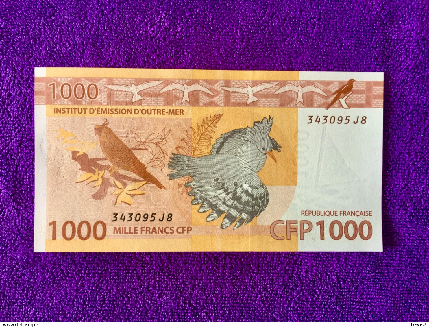 Banknote 1000 Francs XPF - New-Caledonia - Sonstige – Ozeanien