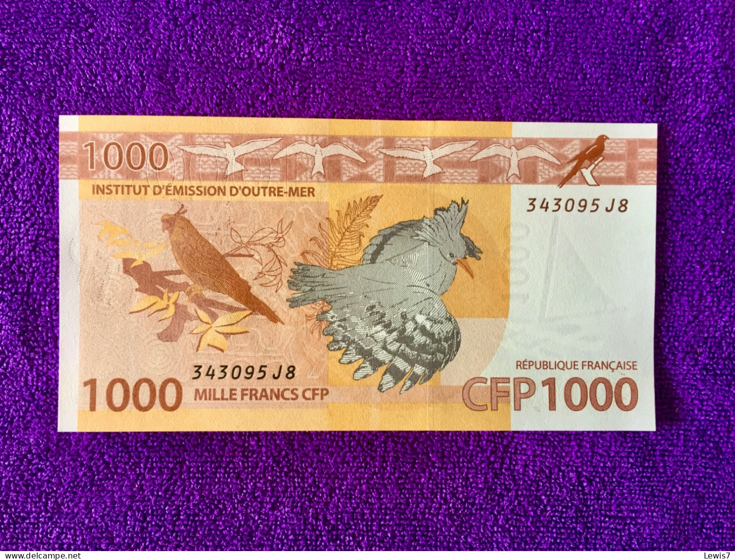 Banknote 1000 Francs XPF - New-Caledonia - Otros – Oceanía