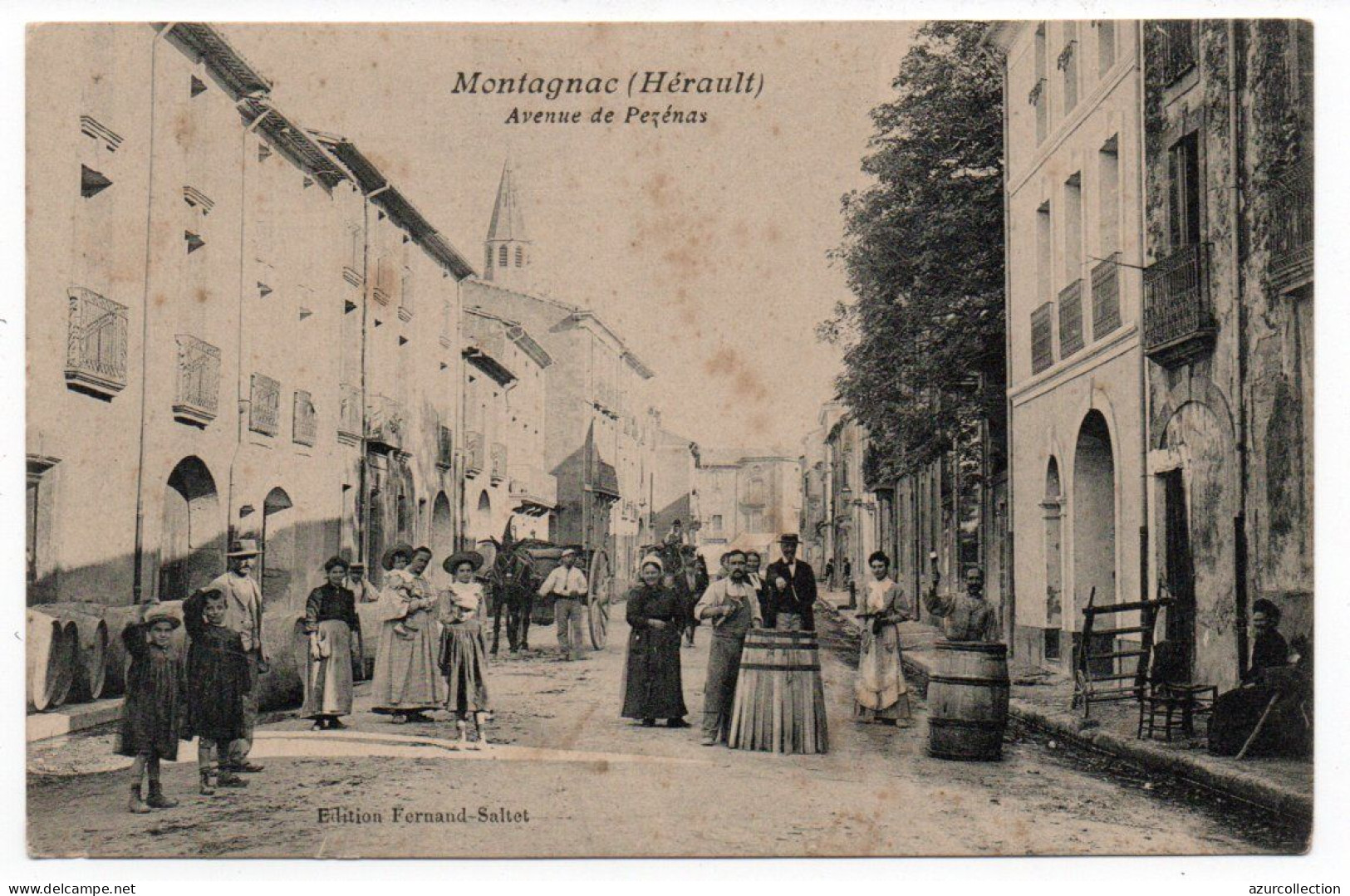 Avenue De Pezenas. Tonneliers - Montagnac