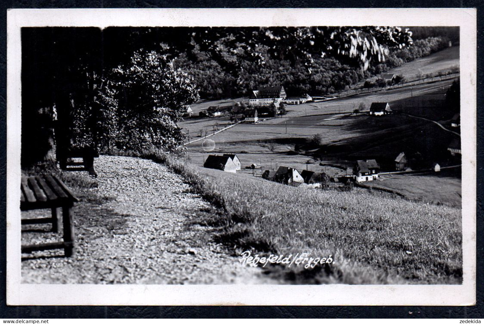 G5057 - Rehefeld - Verlag Albin Liebscher Hermsdorf Handabzug - Rehefeld