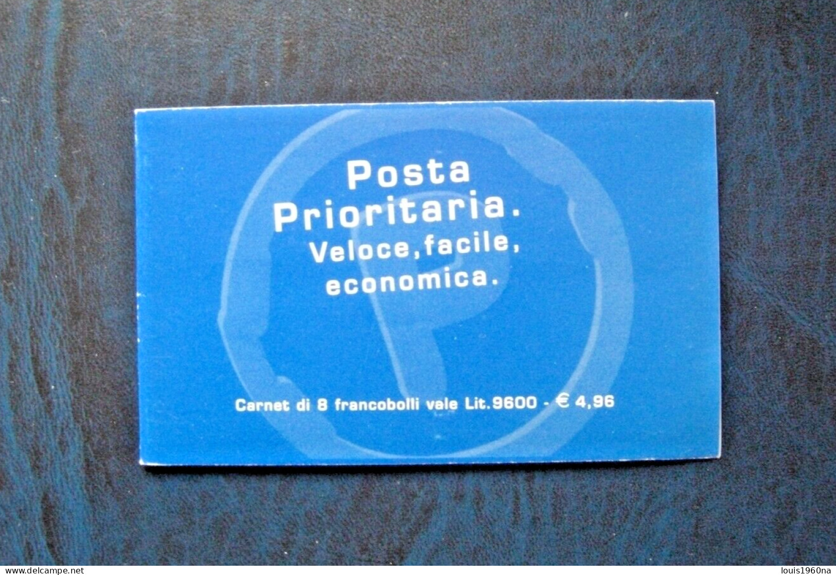 ITALIA 1999 LIBRETTO CARNET POSTA PRIORITARIA 8 FRANCOBOLLI MNH** - Libretti