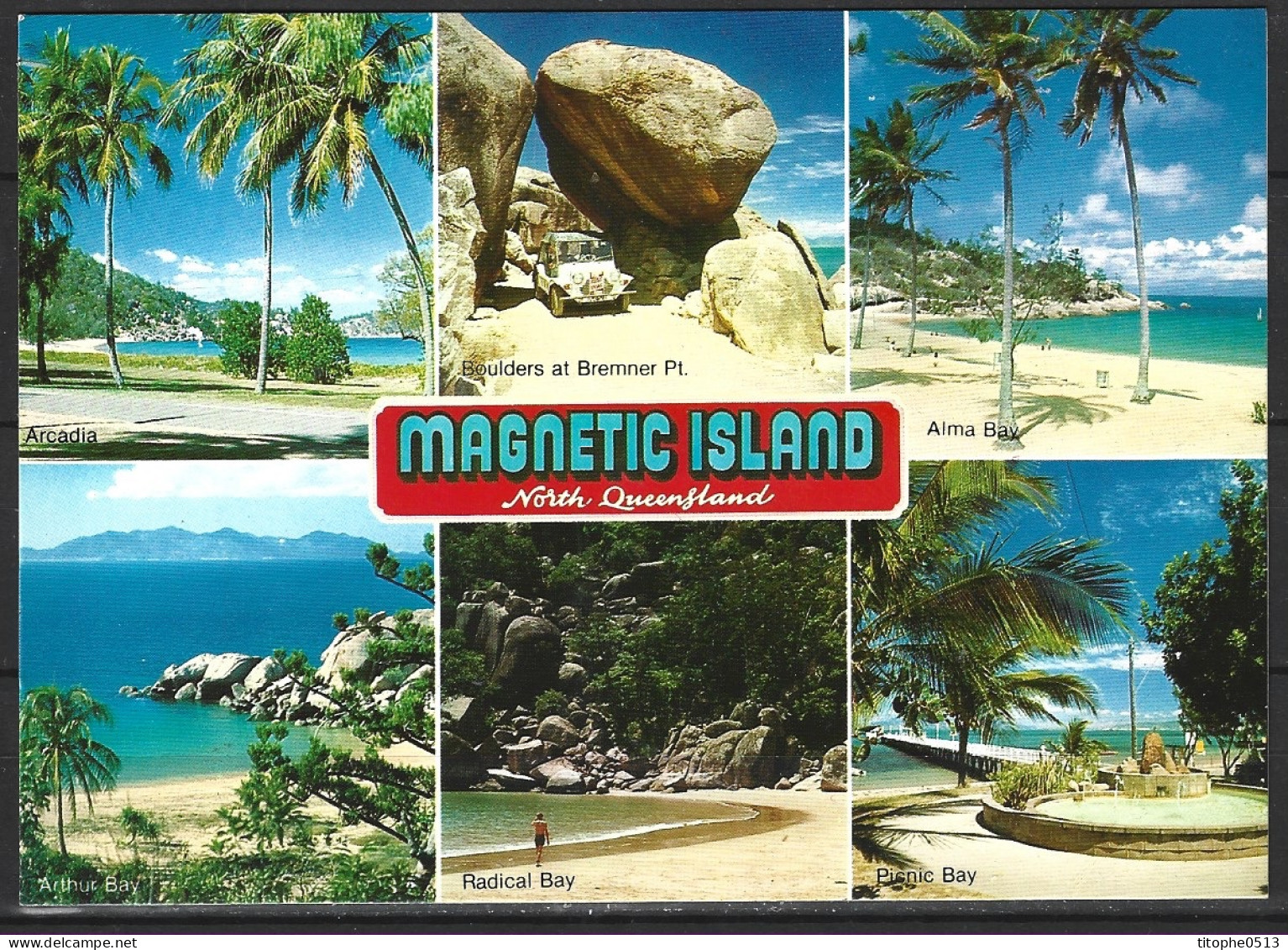 AUSTRALIE. Carte Postale écrite. Magnetic Island. - Andere & Zonder Classificatie