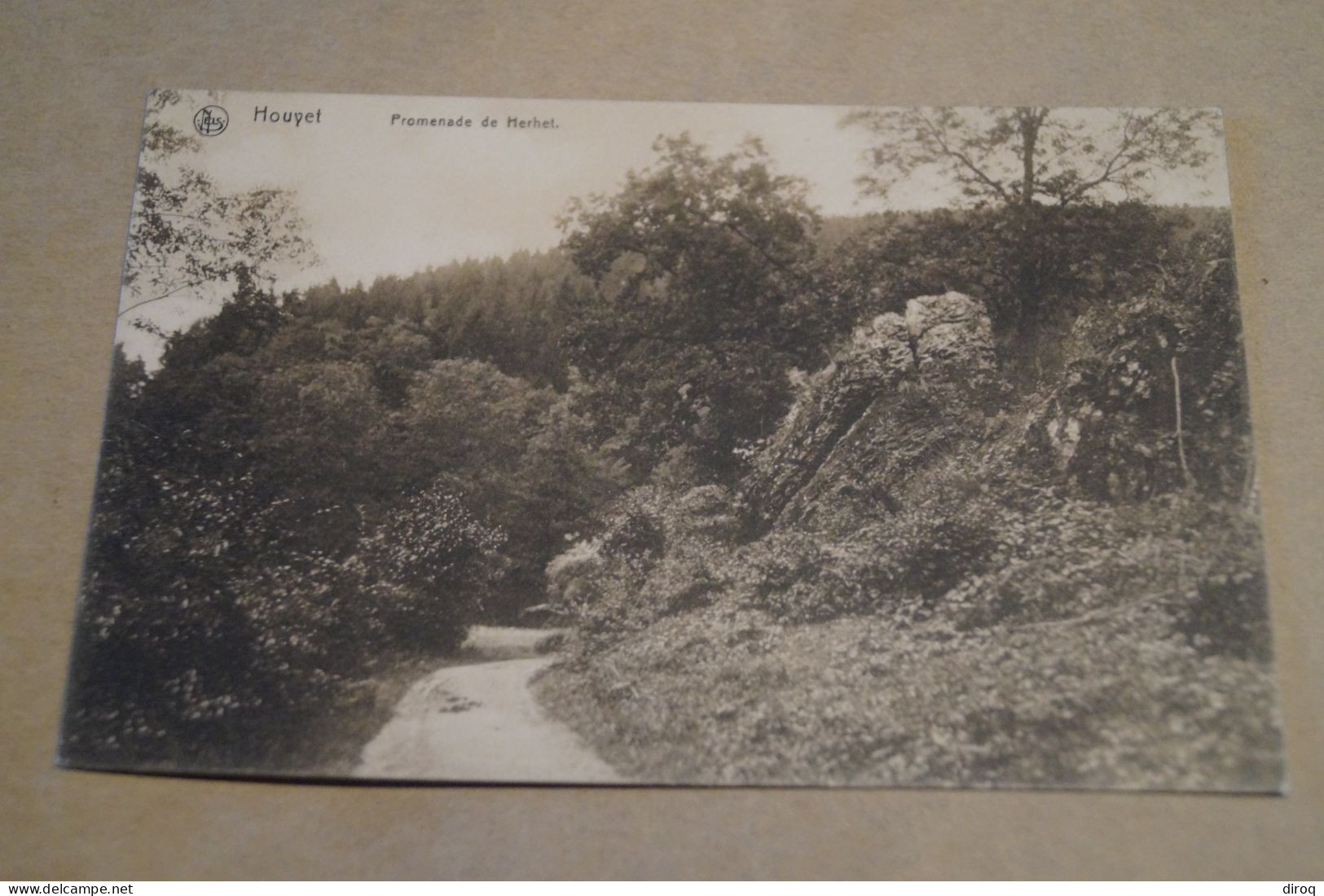 Houyet,promenade De Merhet,belle Carte Ancienne - Houyet