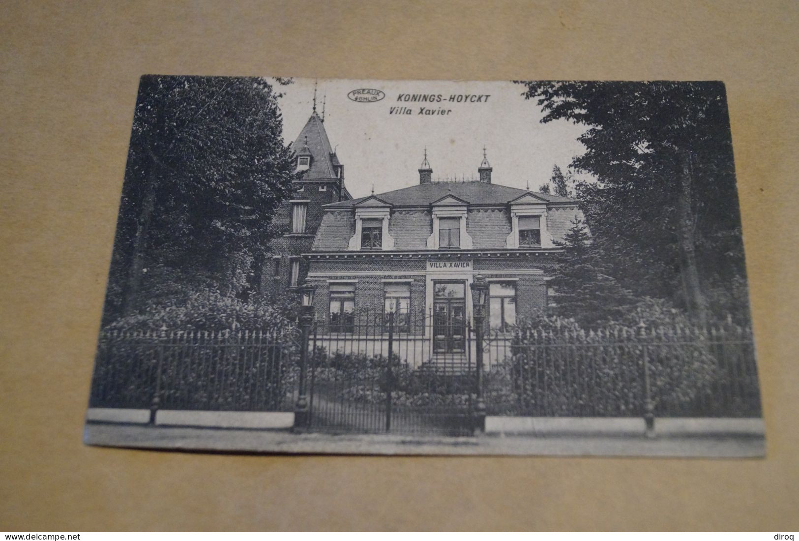 Koningshooikt - Konings Hoyckt , RARE,Villa Xavier 1914,belle Carte Ancienne - Lier